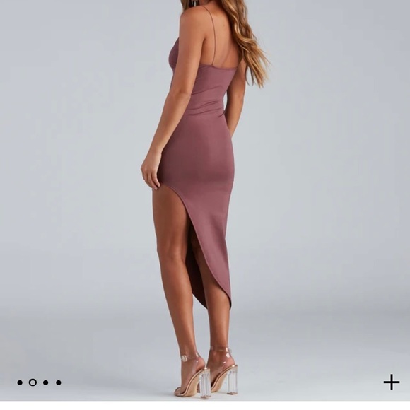 Sparkly Mauve party dress from Windsor - Picture 2 of 7